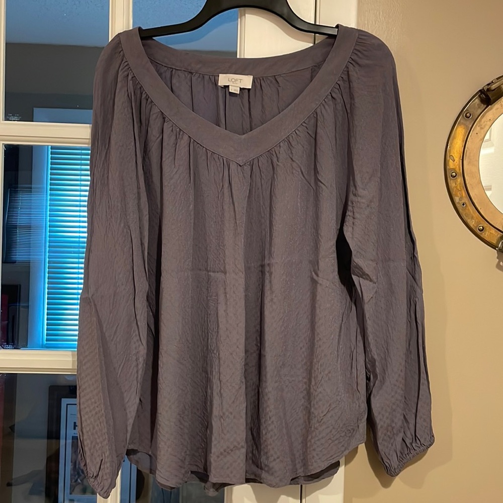 Lavender blouse